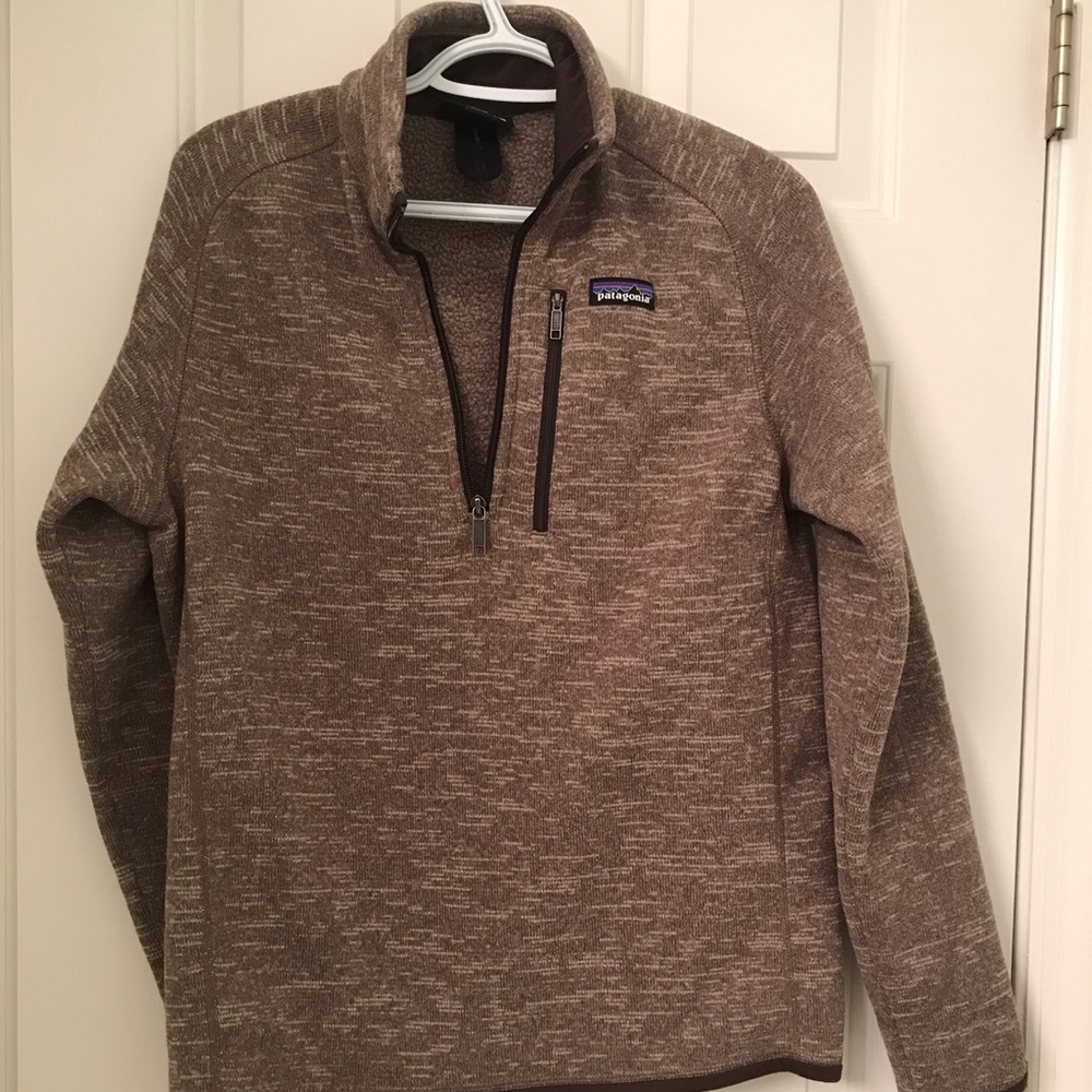 Patagonia quarter zip sweater